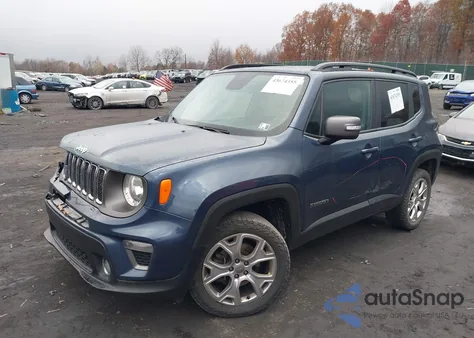 2020 Jeep Renegade Limited 4X4 из США, поврежденный, VIN ZACNJBD10LPL73326